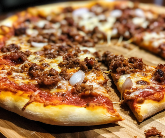 Savor the Flavors of Meat Delight Pizza: A Carnivore’s Dream
